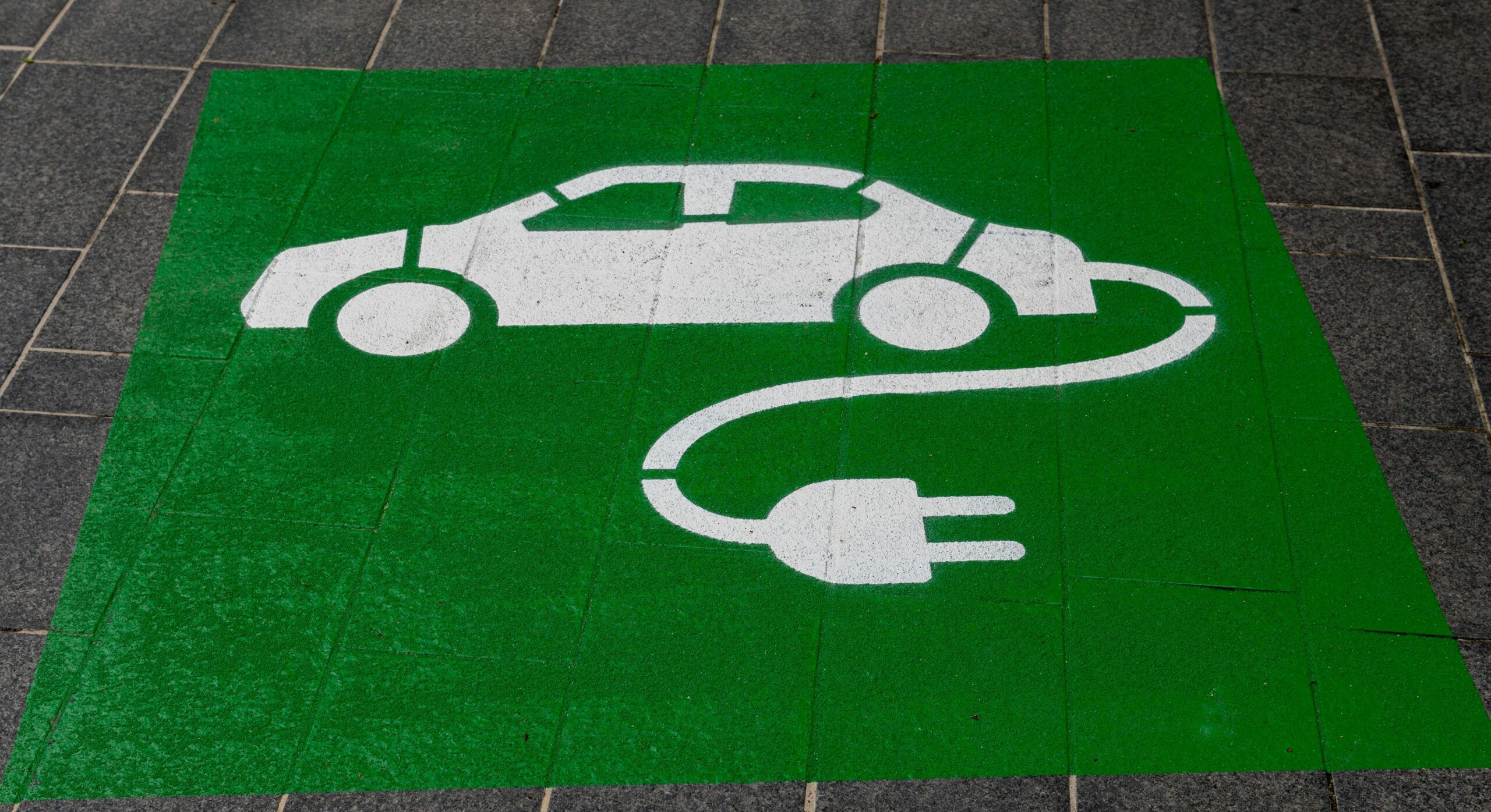 Electric car logo